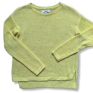 Loft Women Yellow Sweater